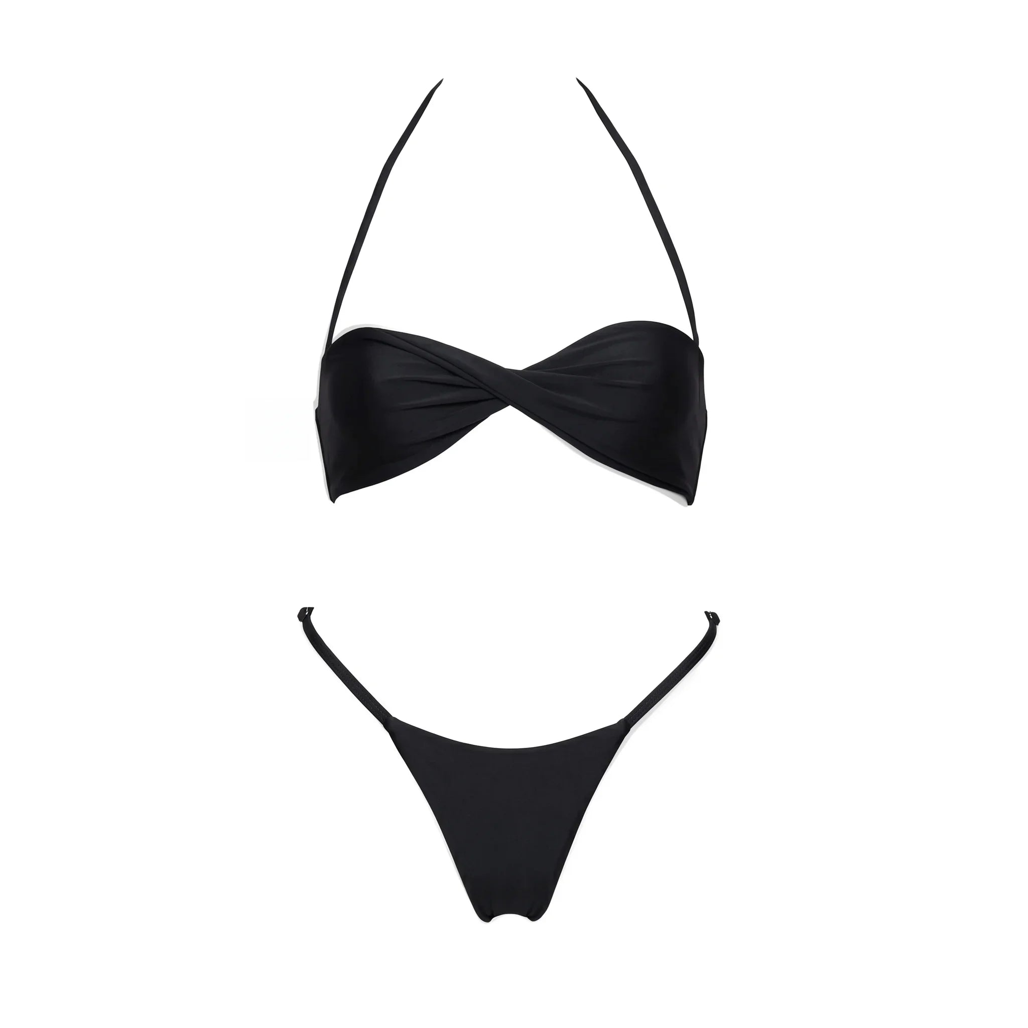 2026 2Pcs Sexy Women One Piece Swimsuit Female Push Up Swimwear Biquini  High Cut Monokini Solid Swim Suit Bathingsuit Beachwear