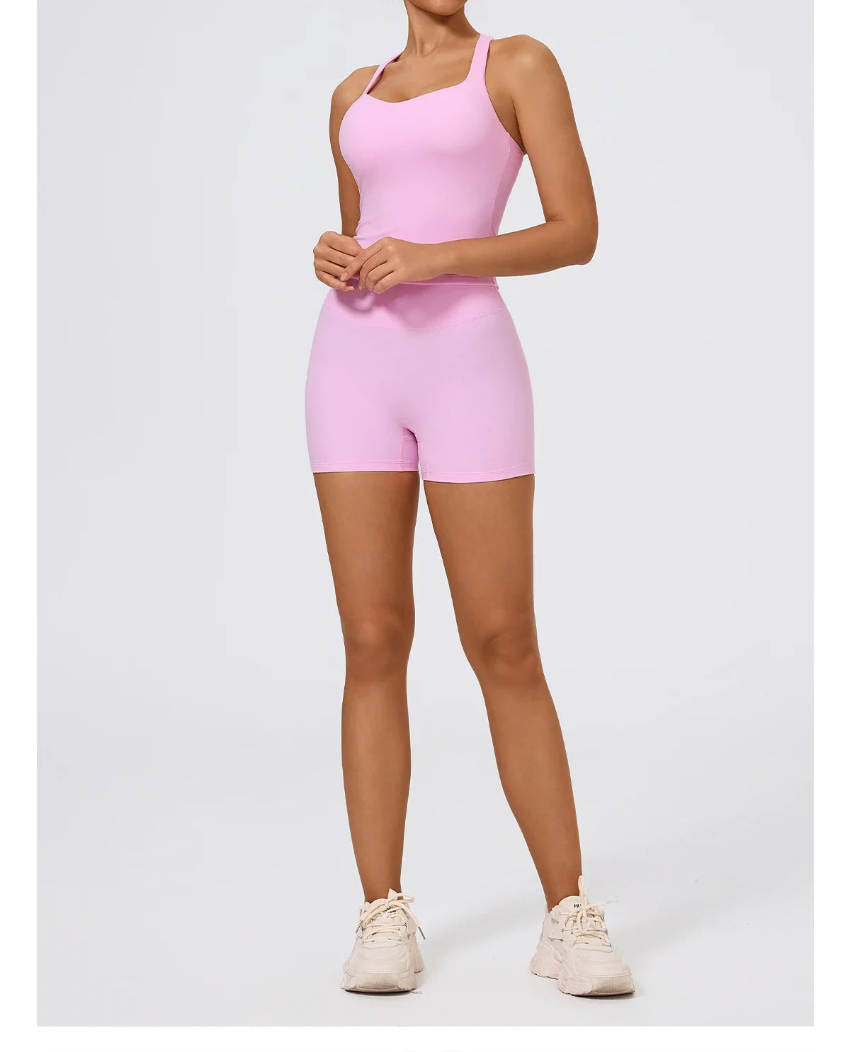 Hearuisavy Summer Woman Sports Vest I-Back Strap Design Gym Sportswear Breathable Quick Dry Fitness Tank Top Running Yoga Top