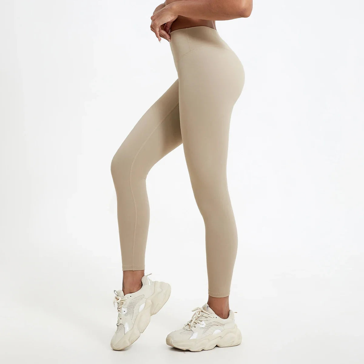 Hearuisavy Summer Ultra-Soft Fabrics High Waist Gym Quick-Dry Yoga Pants Running Workout Pants Push Up Sports Leggings Women