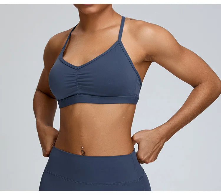Seamless Sports Bra Women Underwear Sexy Back Shockproof Workout Fitness Bra Quick Drying Training Sports Running Yoga Tank Top