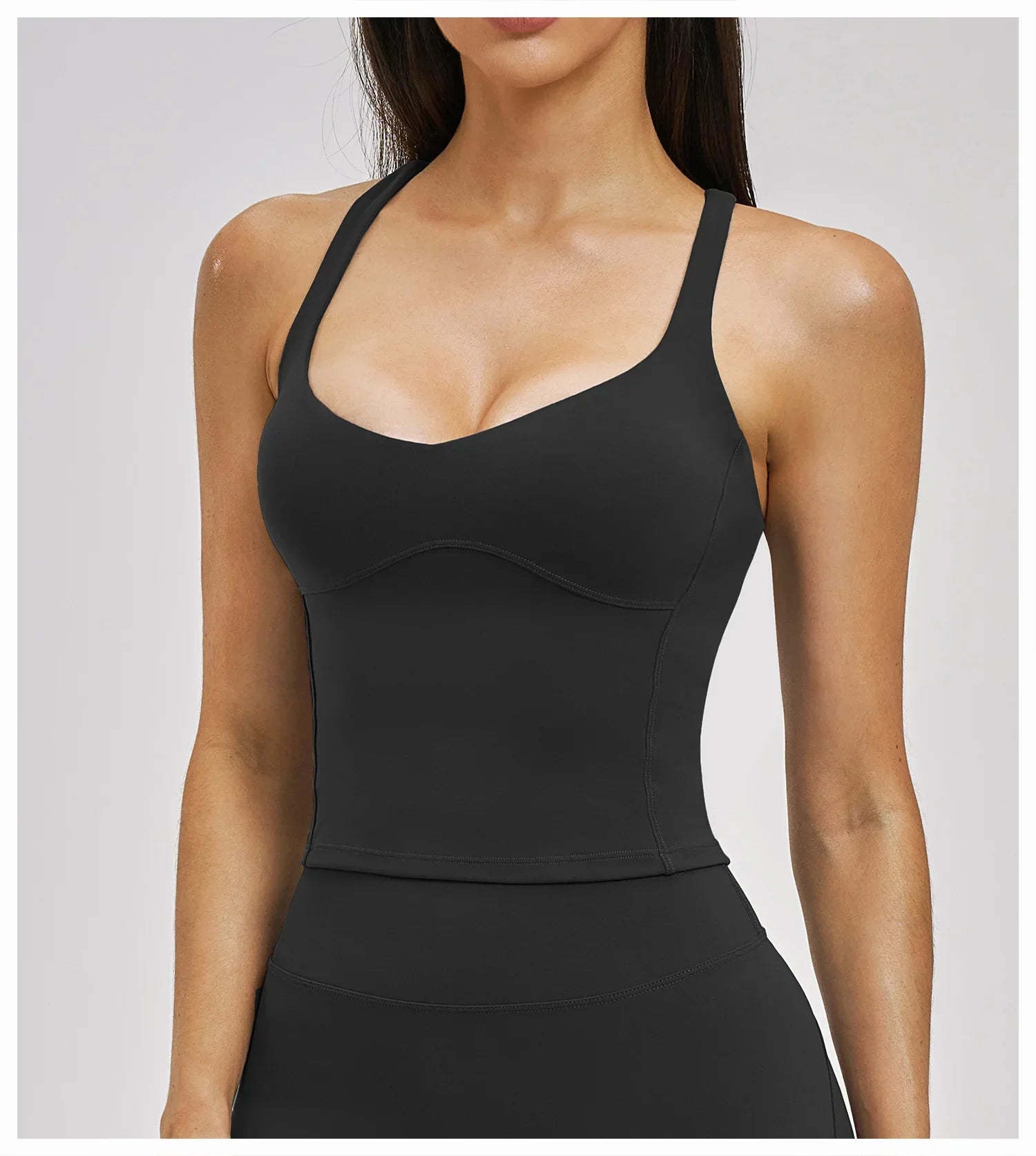 Sexy Fitness Yoga Bra Workout Top Gym Underwear Push Up High Strength Sports Bra Athletic Sport Bra Women Backless Yoga Crop Top