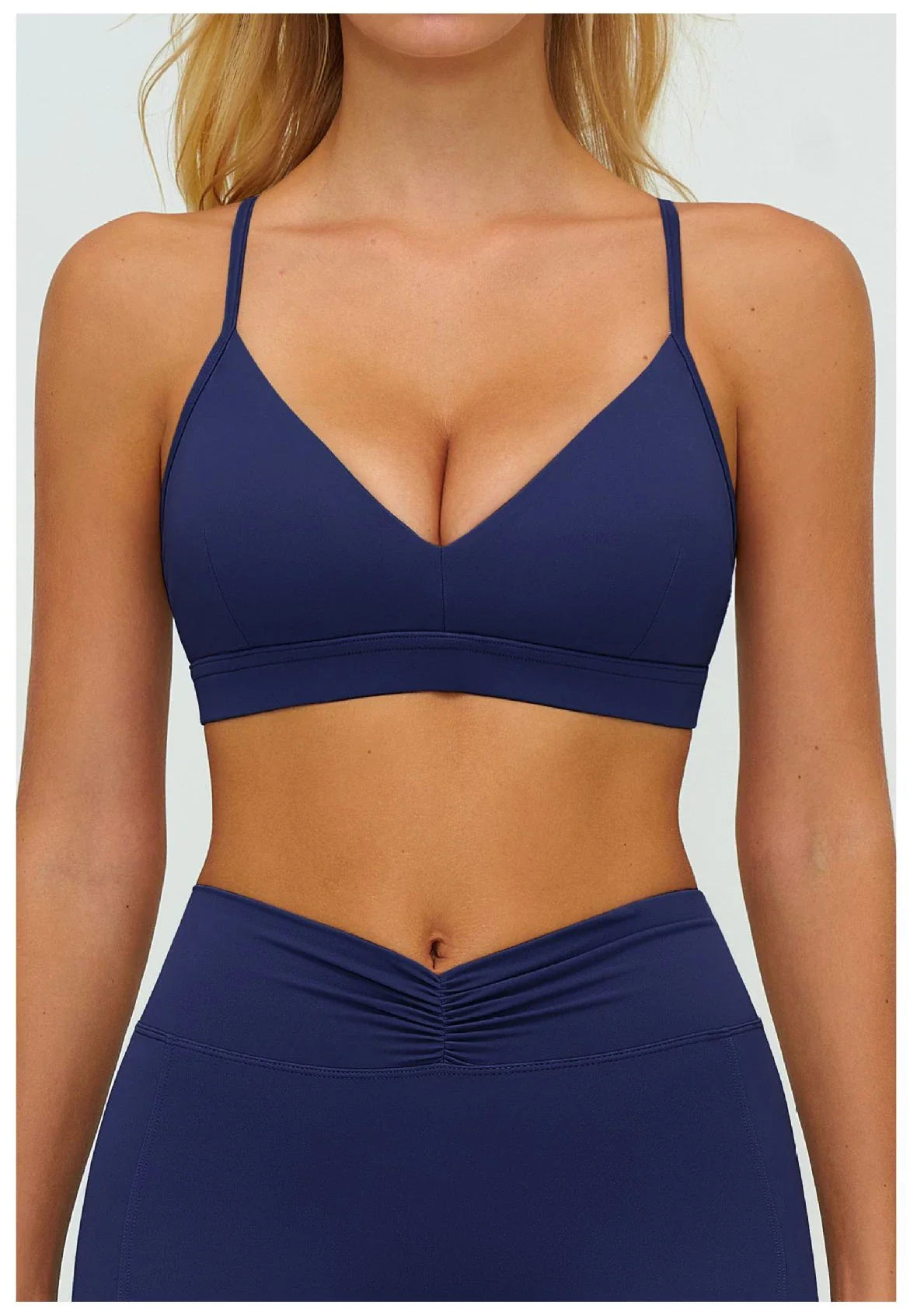 Workout Bra Women Cross Back Yoga Sports Bra Breathable Shock Proof Gym Fitness Push up Top Yoga Running Active Sportswear Vest