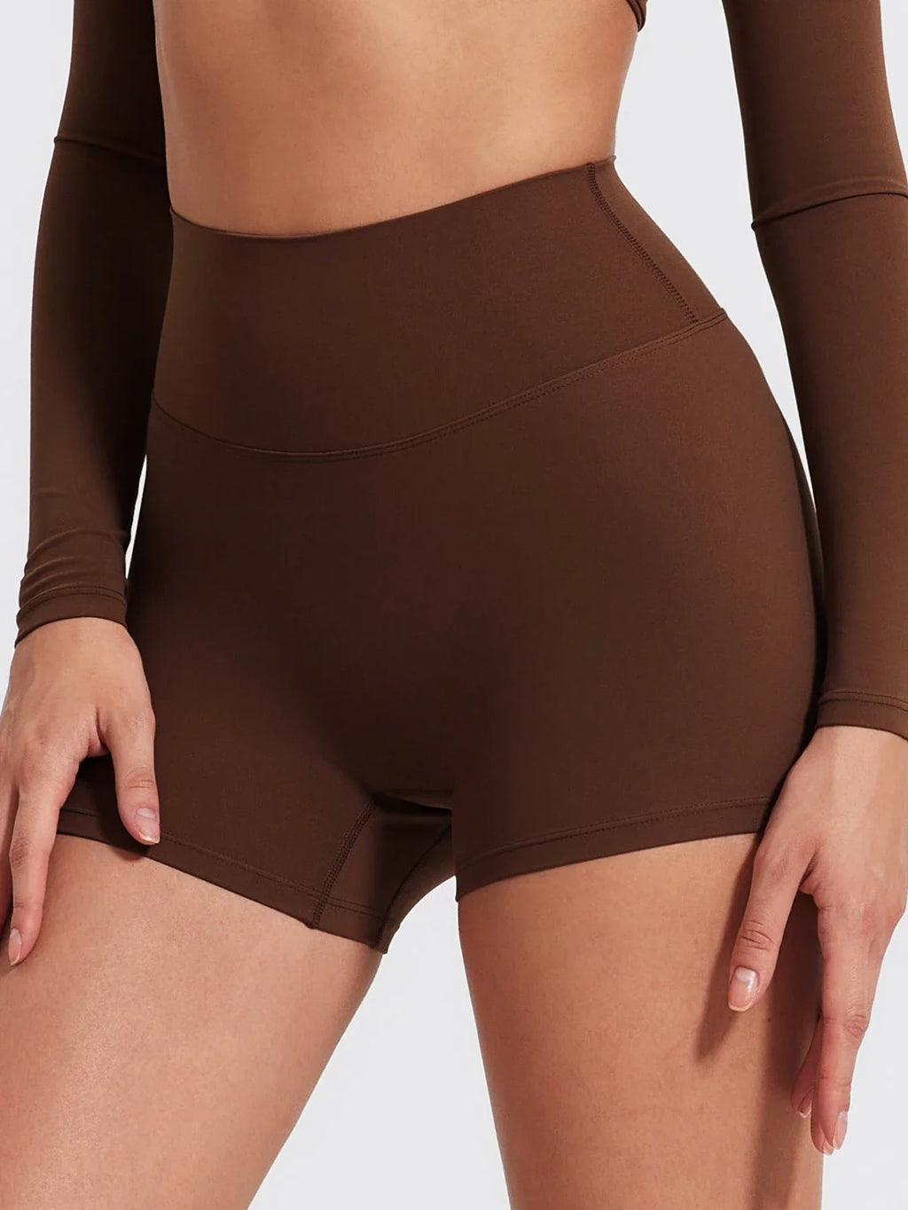 Hearuisavy Summer Elastic Scrunch Yoga Shorts Push Up Gym Leggings Cycling Workout Short Women Quick-Dry High Waist Sports Pants