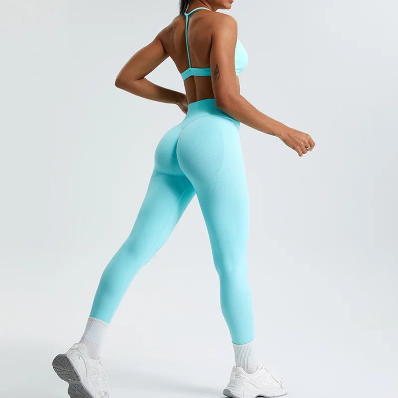 Women Sports Underwear High Support Sports Top Push Up Yoga Bra Gym Crop Top Fitness Workout Bra Running Brassiere Sportswear
