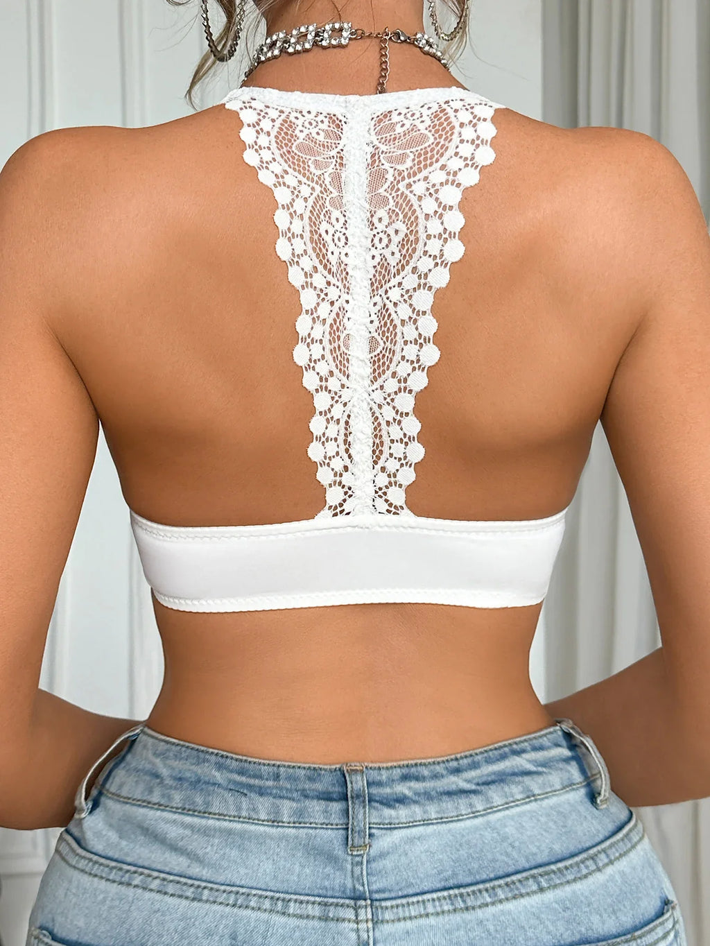 Modern Lace Women's Sexy Bras Front-Clasp Push-Up Bra Back Beauty Underwire Bra Comfortable Bras Women
