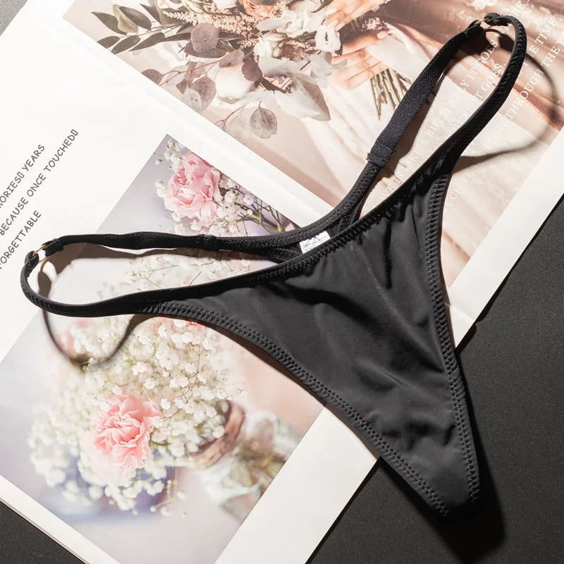 Ice Slik Low Waist Girls G String Leopard Flower Women Panties Sexy Briefs Thong T-back Underwear Female Lingerie Size S-XL