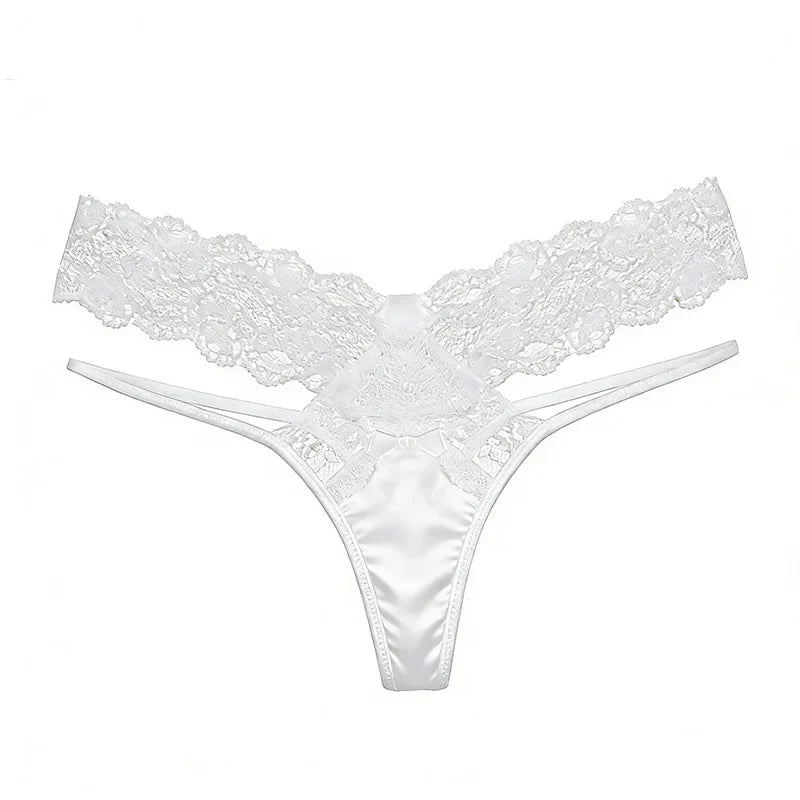 High Quality Sexy Women Panties Transparent Hollow Out Underwear Girls Briefs Lace Underpants Lingerie Girls G string Intimates