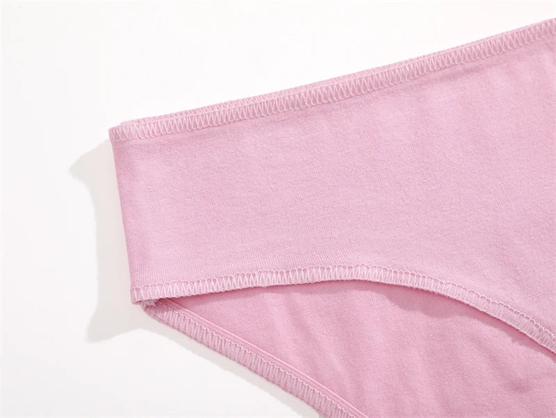 3Pcs Women Cotton Panties for Women Sexy S-XL Low Waist Briefs Female Breathable Underwear Girl Intimates Lingerie Solid Color