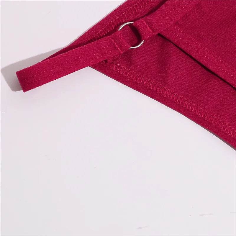 Women's Cotton Panties 3Pcs/set Sexy Low Waist Briefs M-2XL Comfortable Underwear Female Soft Solid Color Underpants Lingerie