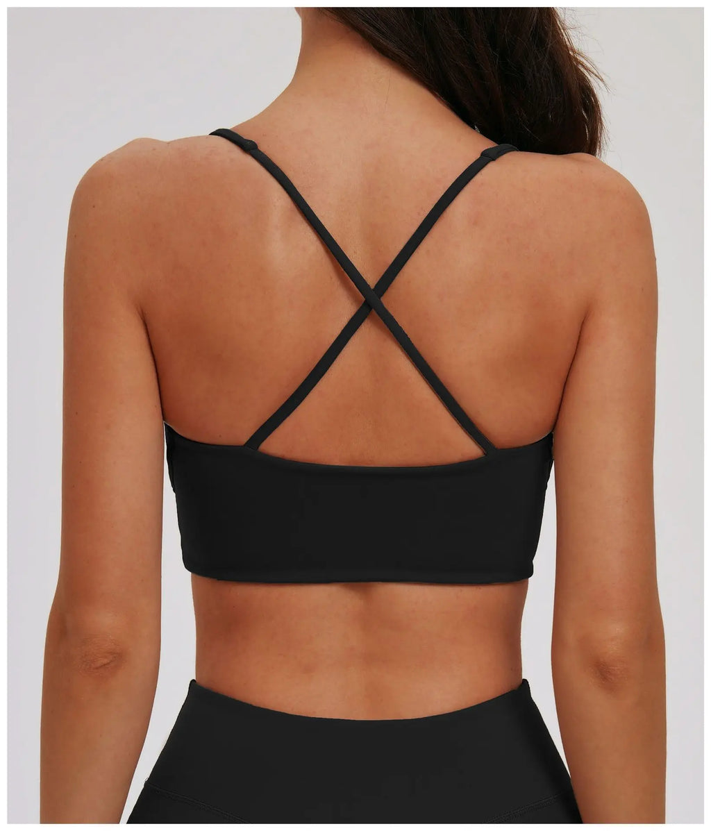 High Strength Sports Bra Women Gym Top Running Back Cross Yoga Bra Breathable Sports Underwear Women Fitness Workout Top Women