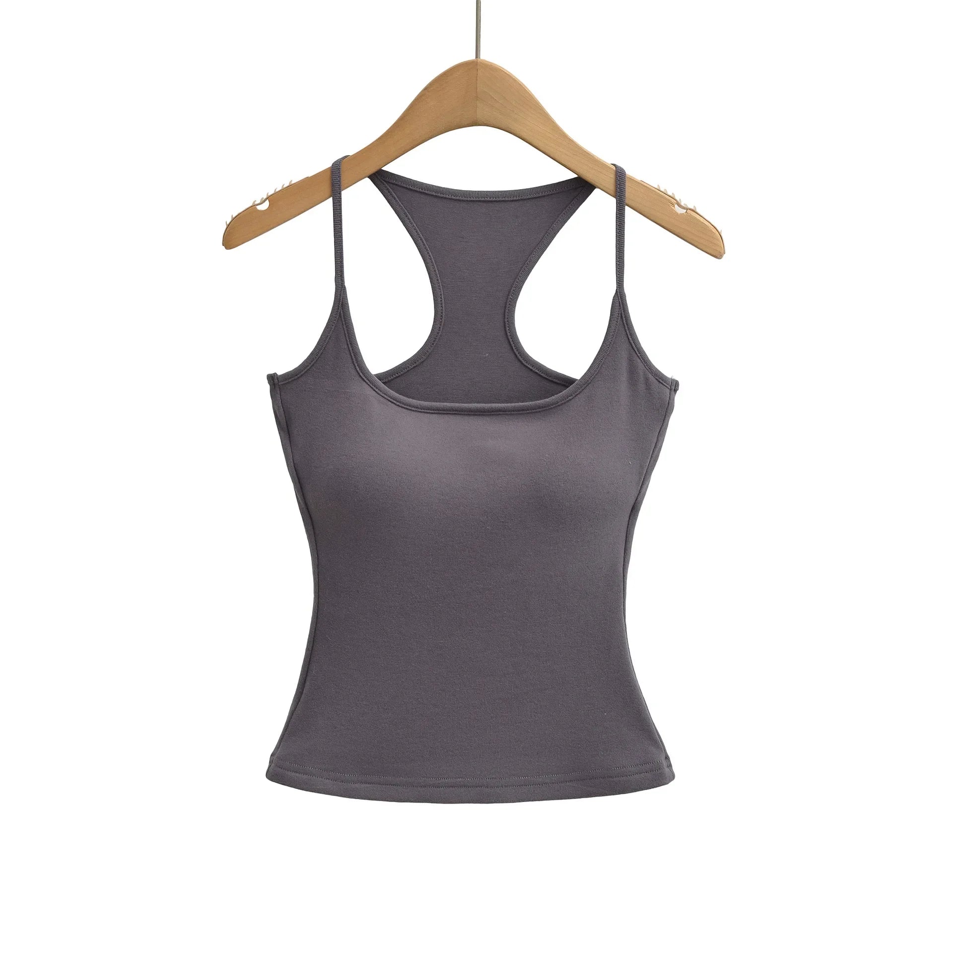 Soft Blush Pink Tank Top For Women Slim Fitted Design Stretchy Fabric Seamless Comfort For Casual Outings Or Light Workouts RSEZ