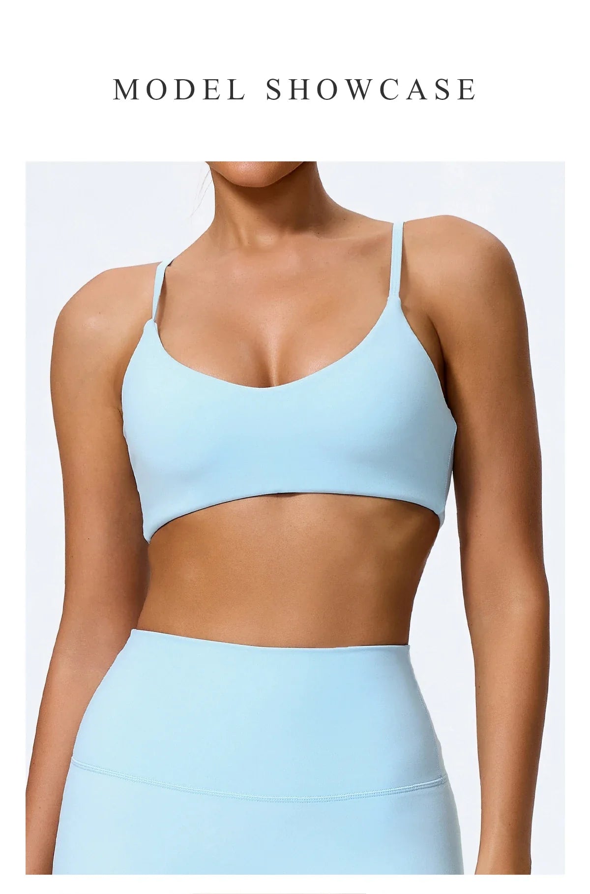 Hearuisavy Summer Super-Soft Women Quick Drying Sports Bra Breathable Gym Workout Top Fitness Underwear Push Up Running Yoga Top