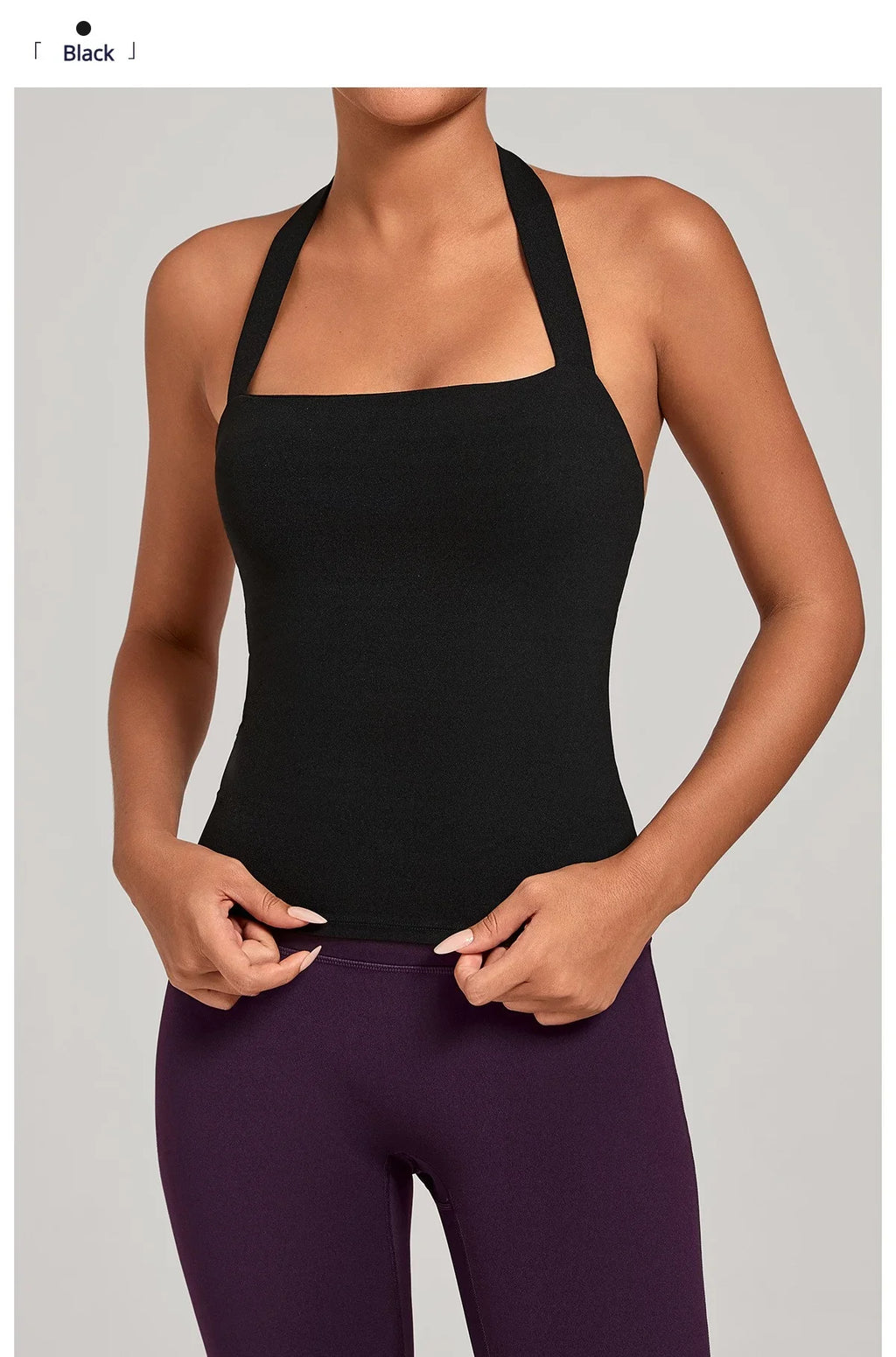 Sports Yeautifulback Breathoga Vest Neck Hanging Detachable Chest Pad Women Bra High Elasticity Slim Bable Running Sports Vest