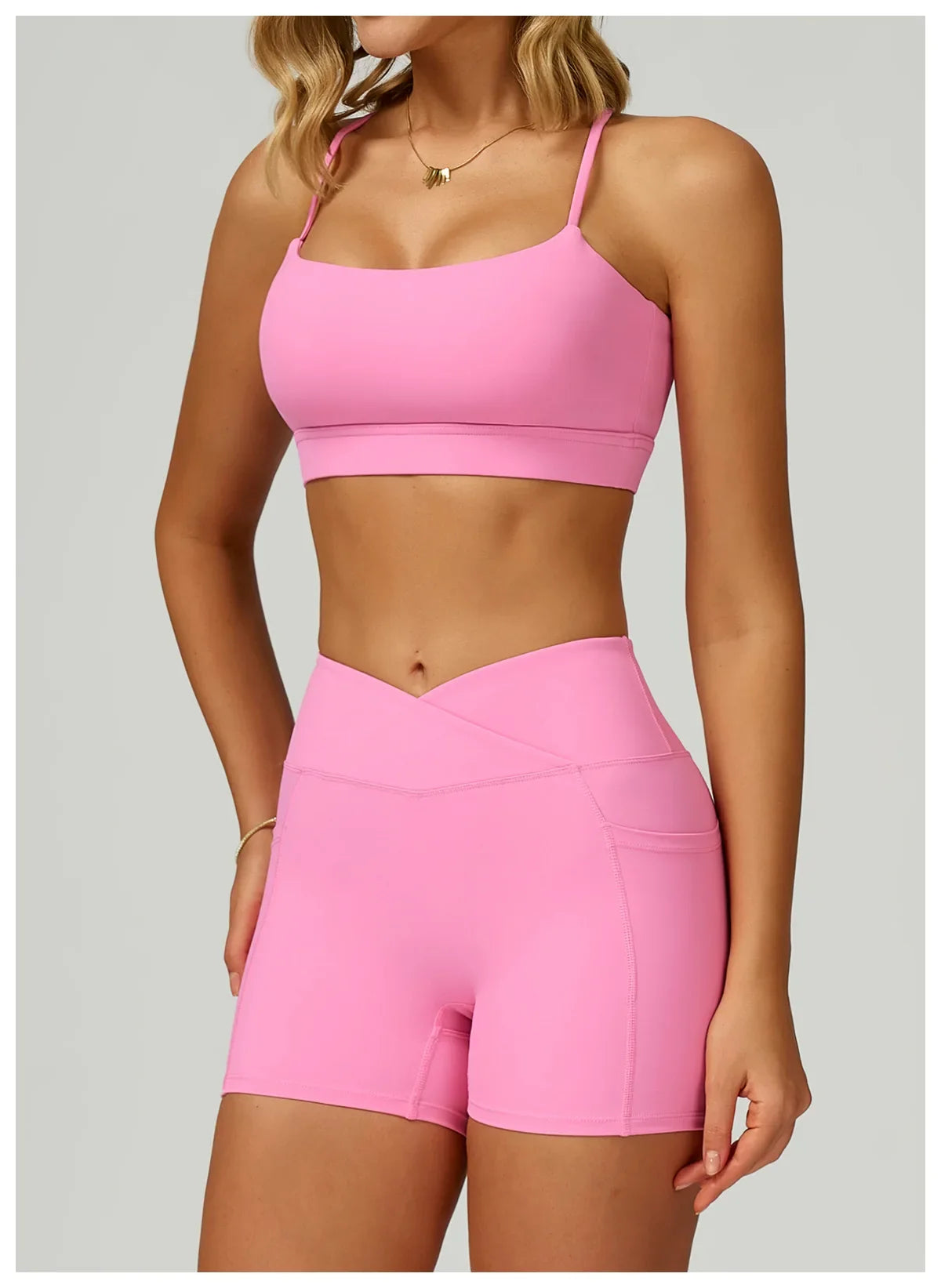 Sexy Underwear Women Tops Back Cross Strap Tank Top Push Up Running Sports Bra Breathable Soft Fitness Beauty Workout Yoga Bra