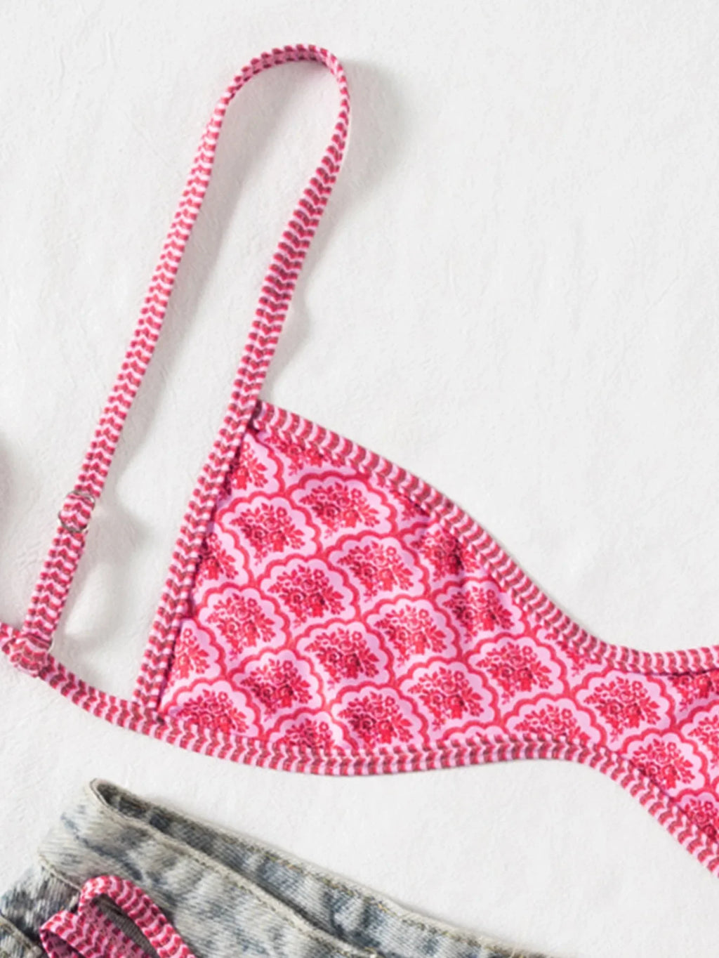 Sexy Coffee Polka Dot Print Bikini Set 2026 Women Pleate Push Up Bra Hollow Out Thong Swimsuit Summer Pool Bathing Suit Swimwear