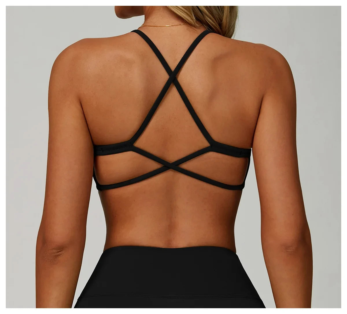 Hearuisavy Breathable Sports Bra Women Quick Drying ShockProof Gym Workout Top Casual Yoga Clothing Push Up Running Fitness Bras
