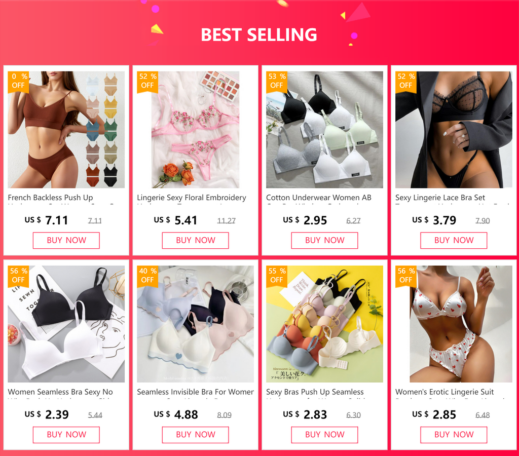 Lace Bra Set Women Floral Transparent Lace Bra Panty Lingerie Set Fashion Sexy Underwear
