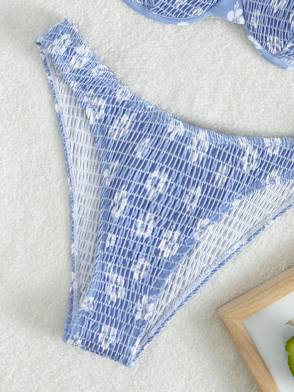 2026 Sexy Floral Twin Strap Bralette Bikini Women Swimsuit Triangle Swimwear Bathing Suits Two-piece Biquini Thong Bikinis Sets