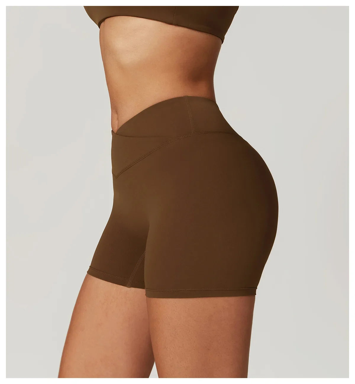 Yoga Shorts Women High Waist Workout Shorts Fitness Yoga Tights Lift Butt Fitness Ladies Yoga Gym Running Short Pants Sportswear