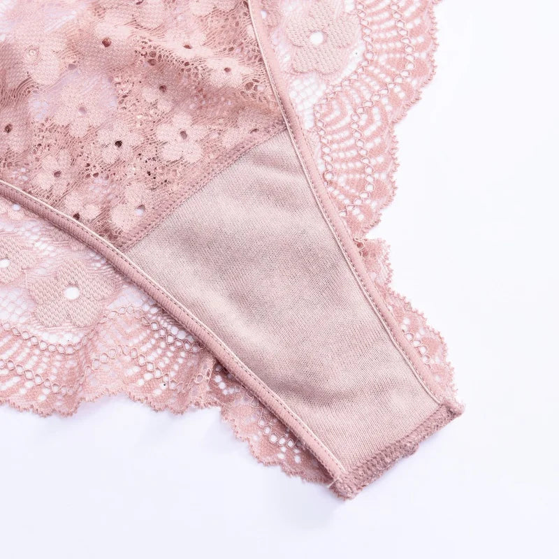 1Pcs Women Cotton Lingerie Sexy Thong Soft Fashion Panties Femme Design Underwear Pantys Underpant Lingerie Lace Intimates S-XL