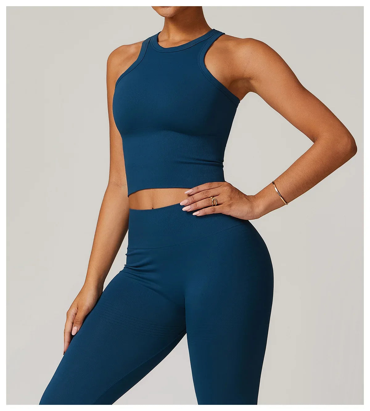 Women Tops Breathable Sports Bra Absorb Sweat Shockproof Padded Gym Clothes Running Fitness Seamless Yoga Sports Bra Underwear