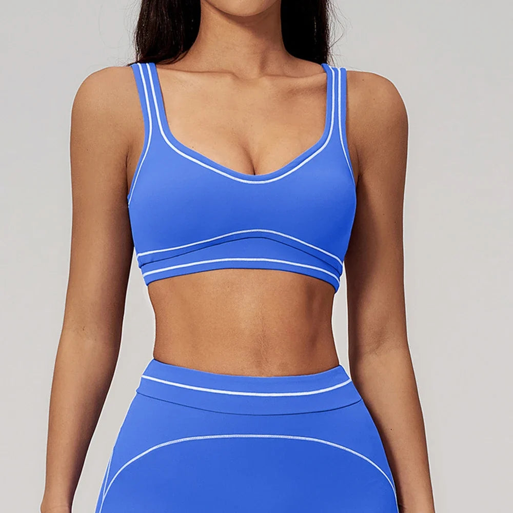 2026 Yoga Bra Women Sports Bra Top Push Up Fitness Underwear Sport Tops Women Breathable Running Vest Bralette Gym Wear Female
