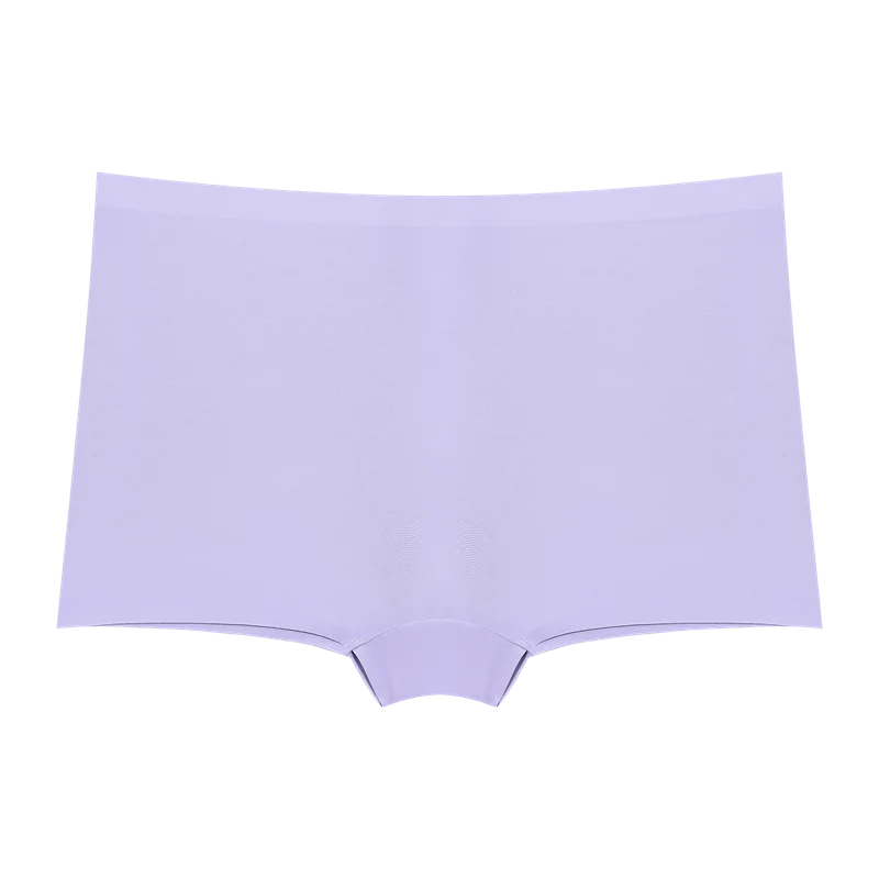 Women's Seamless Panties Sports Boxers Underwear Female Solid Color Comfortable Briefs Cozy Lingerie Intimate Underpants S-XL