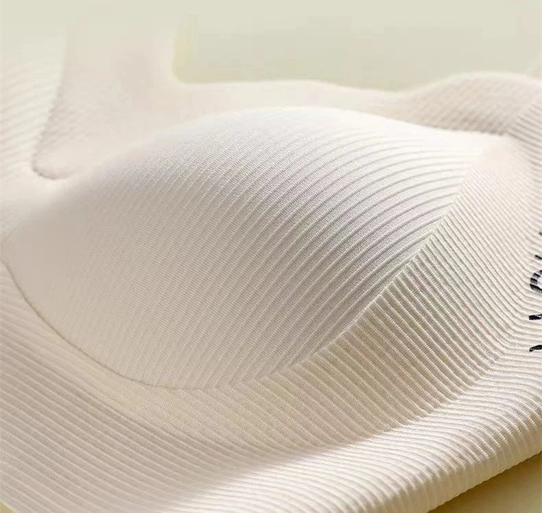 Seamless Wireless Bra One-Piece Vest Lingerie for Women Lift and Support Side Smoothing Push-Up Full Coverage Bra Small Chest