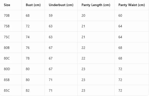 6-Piece Set Women's Bra and Panties Set Sexy Patterned Lace Patchwork No Lining Comfortable Fitting Women's Push-Up Bra Women's Underwear Set