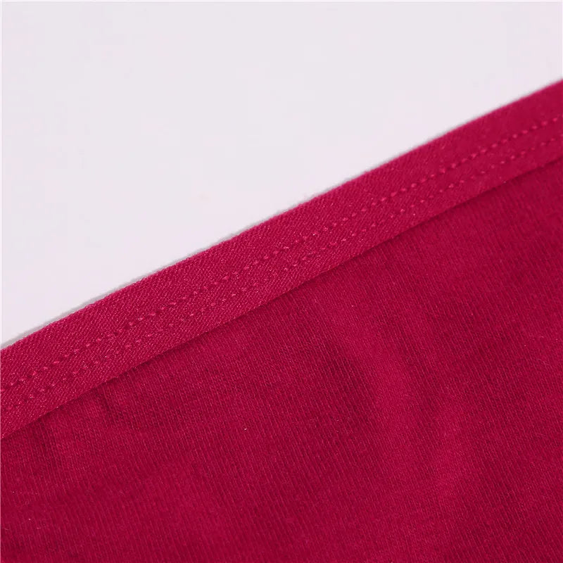 Women's Cotton Panties 3Pcs/set Sexy Low Waist Briefs M-2XL Comfortable Underwear Female Soft Solid Color Underpants Lingerie