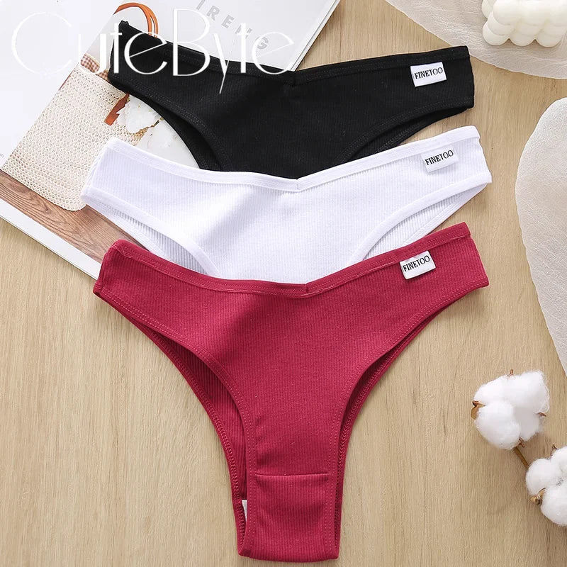 Cotton Sexy Seamless Women Brazilian Panties Sexy Low Rise Panties Female Seamless Breathable Underpants Girls M-XL Intimates