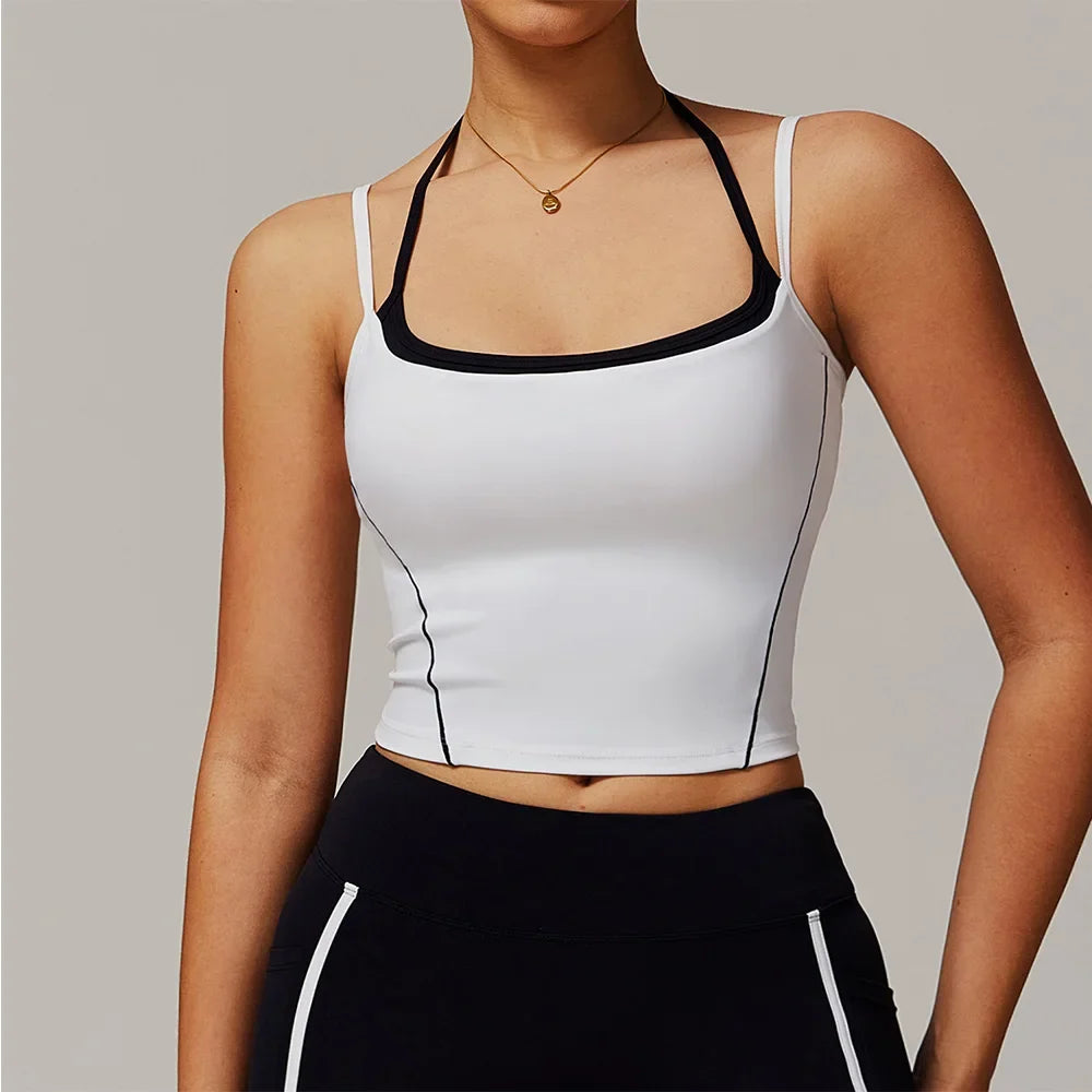 Breathable Sports Bra Women Shockproof Fitness Tops Push Up Gym Crop Top Brassiere Sport Bras Gym Workout Top Seamless Yoga Bra