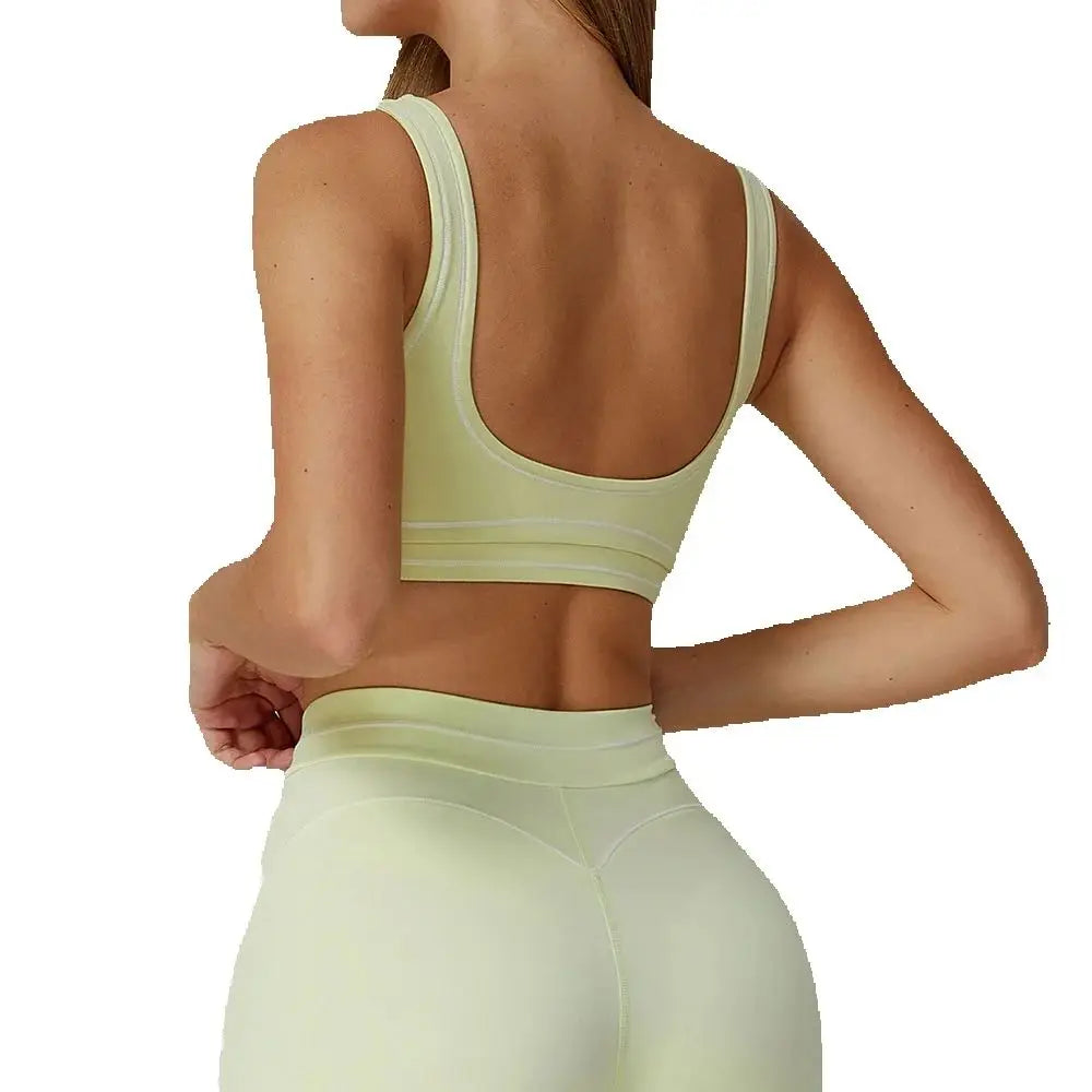Breathable Sports Underwear for Women Shockproof Fitness Top Push Up Gym Crop Top Brassiere Sport Bra Gym Workout Top Yoga Bra