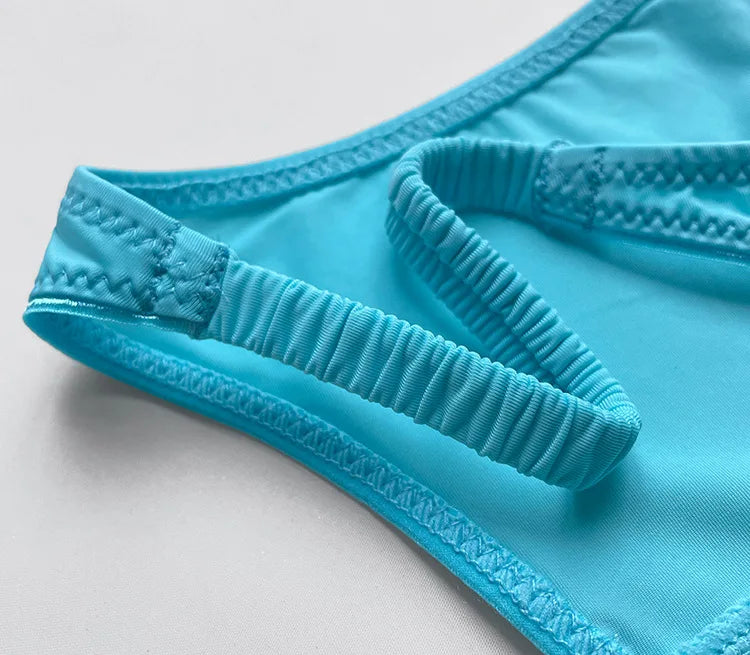 Women Panties Sexy G String Thong Ice Silk Seamless Underwear Leopard T Back Girls Briefs Leopard Underpants Plus Size S-XL