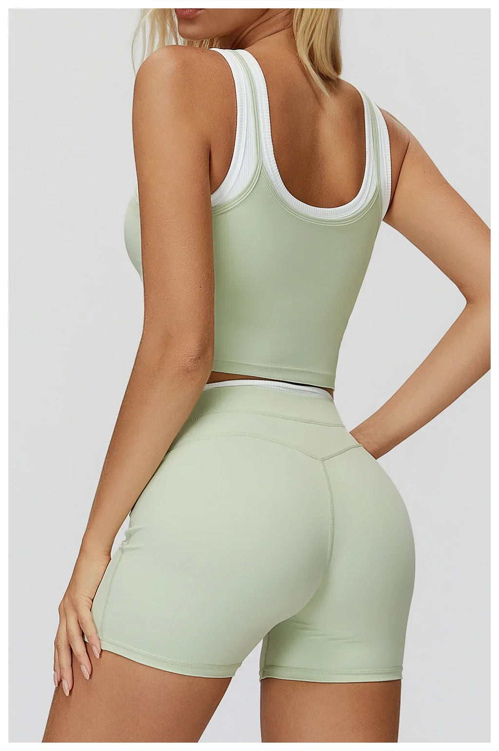 Color Blocked Fitness Bra Workout Tops Gym Underwear Fitness Sports Bras Athletic Sport Bra Women Backless Gym Yoga Crop Top