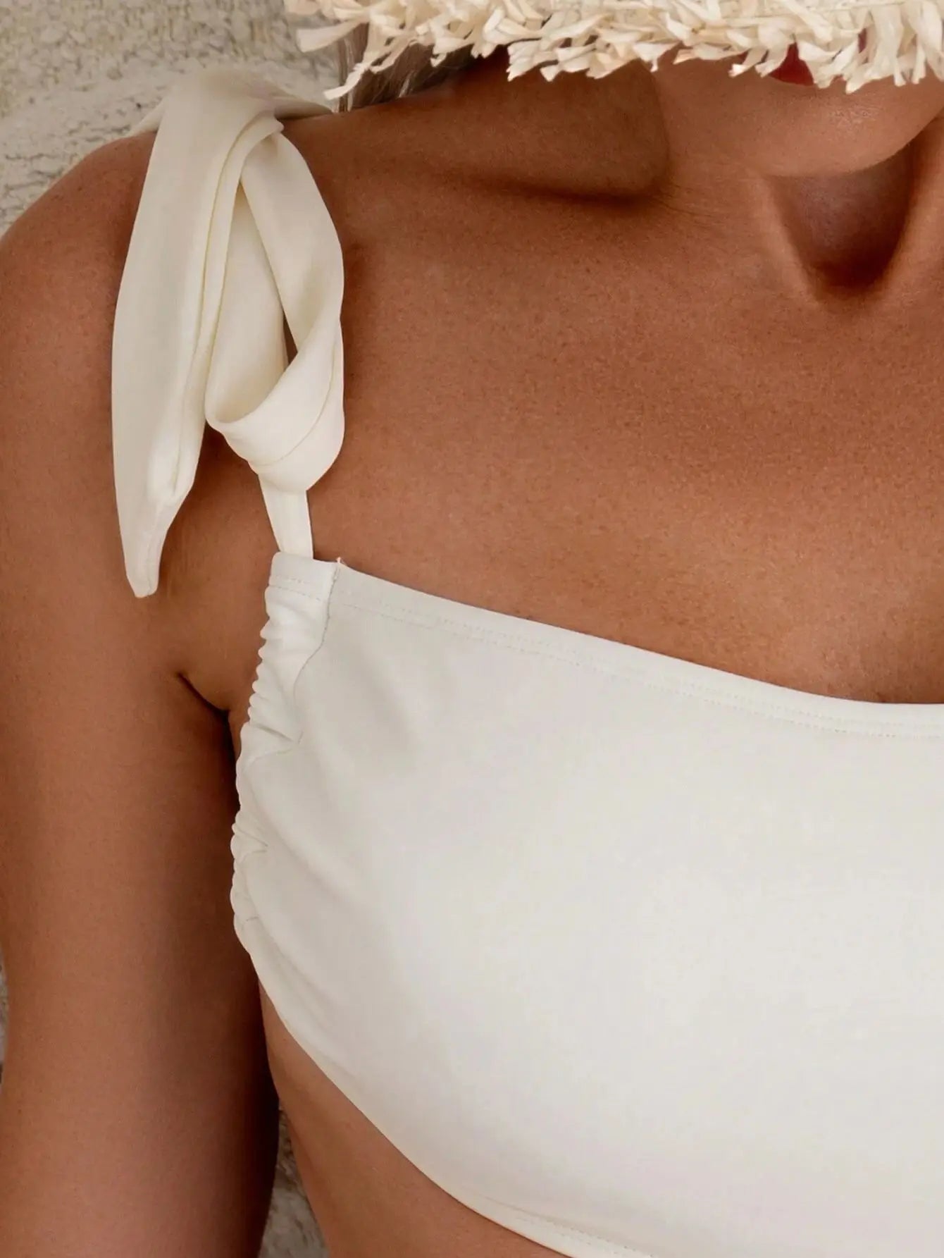 Sexy One Shoulder Swimwear Women Hollow Out White Black Backless One Piece Swimsuit 2025 Beach Bathing Suit Holiday Monokini