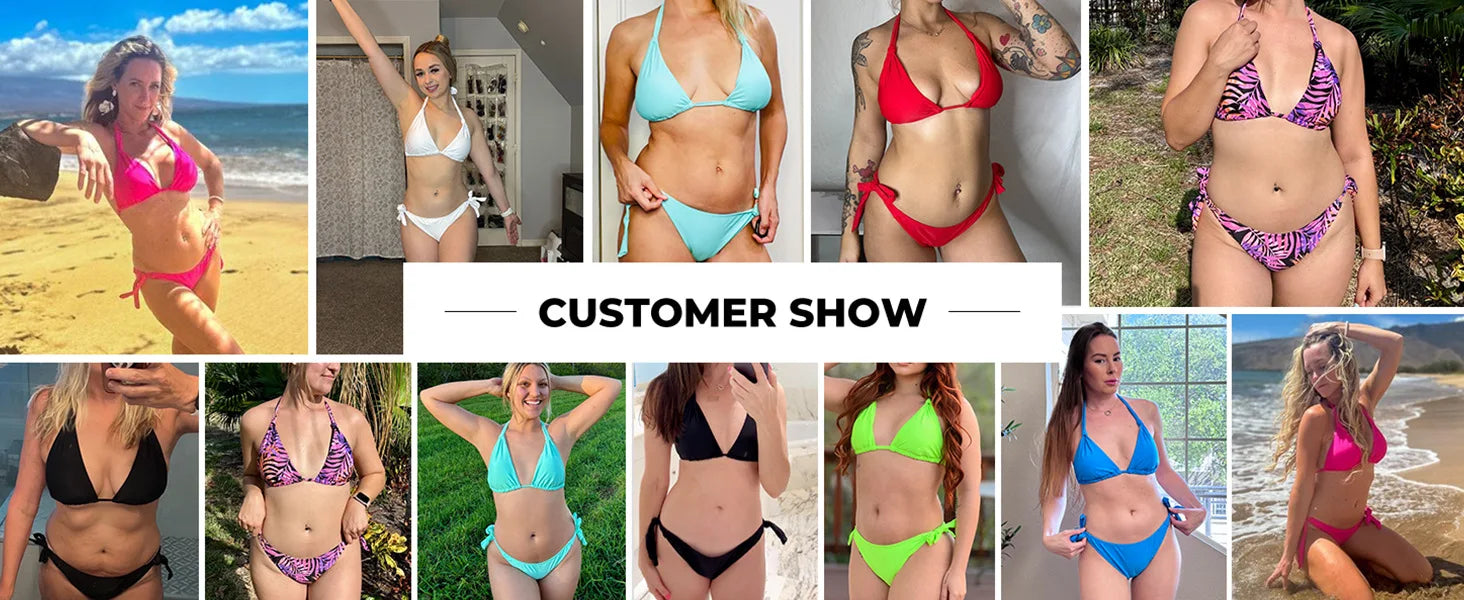 2026 Print Sexy Bikini Sets Halter Lace-up Tops Thongs Beach Style Bathing Suit Y2k Swimsuits Women Beachwear Купальник Женский