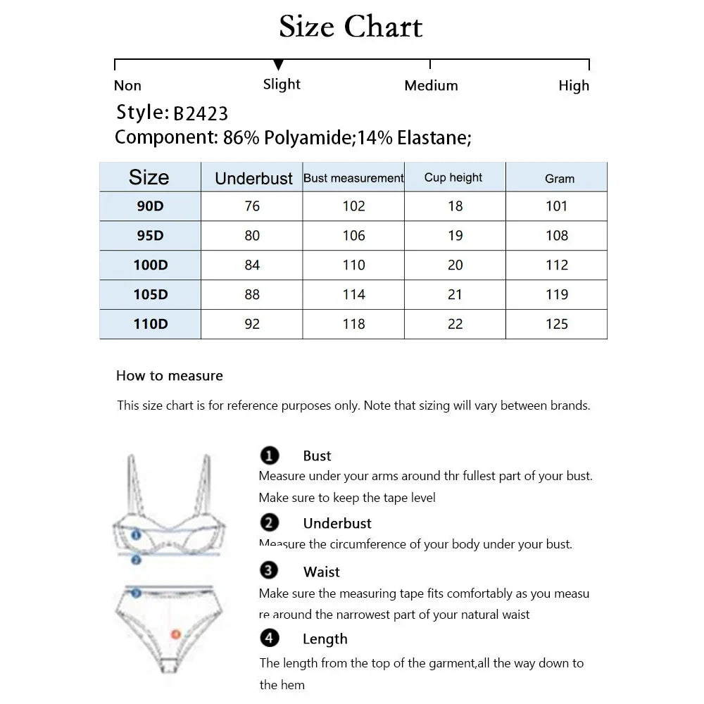 Women's Underwire Bra Plus Size Underwear Sexy Push-up Comfortable Breathable Bra for Curvy Women