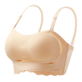 Wireless Wedding Brassiere Push Up Bras Lingerie Sexy Bralette Strapless Bras Invisible Tube Tops Seamless Breathable Bras M-6XL