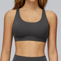 Women Sports Bra Back Cross Top Push Up Fitness Yoga Bra Underwear Sport Tops For Women Breathable Running Vest Bralette Gym Bra