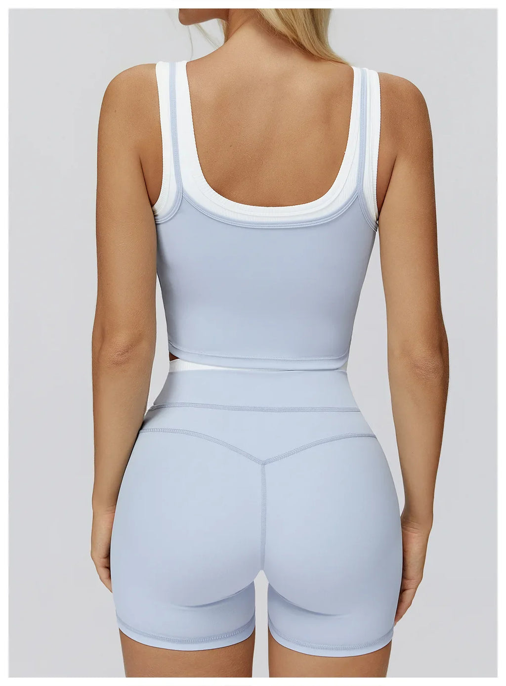 Color Blocked Fitness Bra Workout Tops Gym Underwear Fitness Sports Bras Athletic Sport Bra Women Backless Gym Yoga Crop Top
