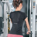 🖤 Plus Size Women's Sports T-Shirt – Breathable Yoga & Running Top