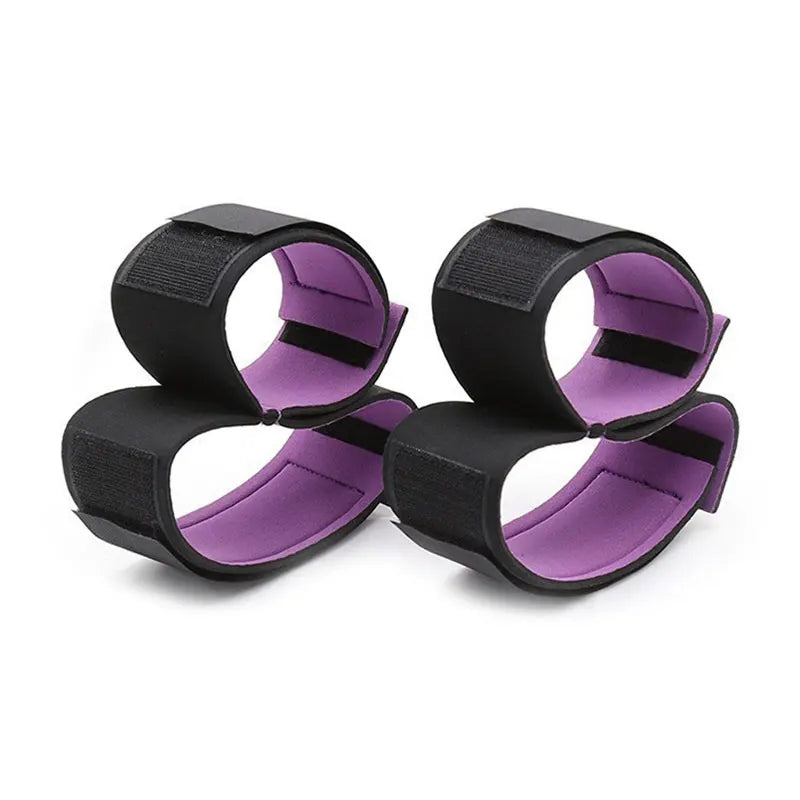 Adult Games BDSM Bondage Set Women Restraints  Adjustable Handcuffs Ankle Straps Fetish No Vibrator Erotic Accessories Sex Shop