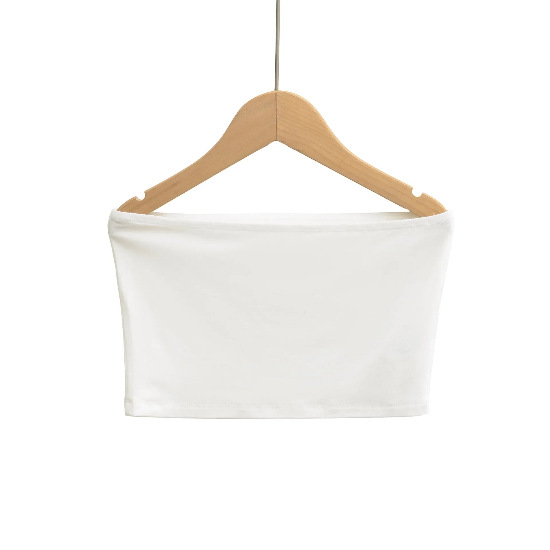 Sleek Seamless Crop Tops For Women Smooth Stretch Straight Neckline Classic Black And White For Summer Casual Daily Wear 72UE