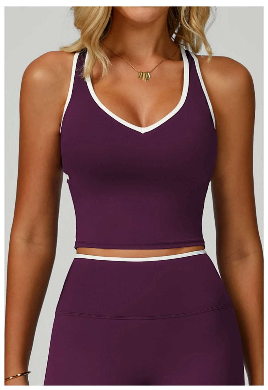 Running Sports Bra Women Underwear High Support Open Back Yoga Bra Breathable Fitness Pilates Tank Workout Top Removable Pads