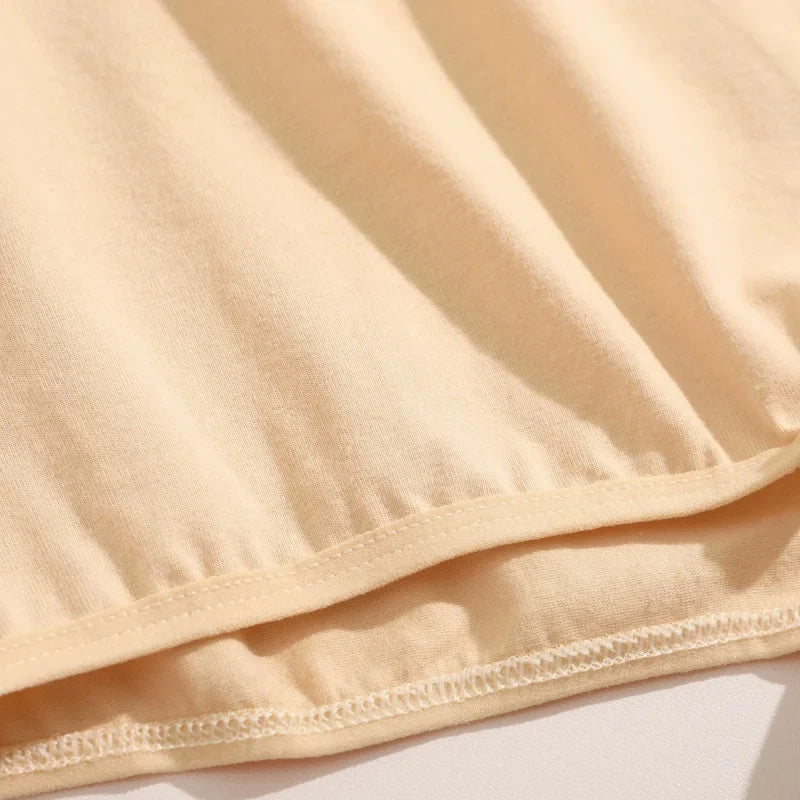 3PCS/SET Women Panties Cotton Seamless High waist Boxer shorts Female Solid Color Briefs Cozy Lingerie Intimate Underpants XS-XL