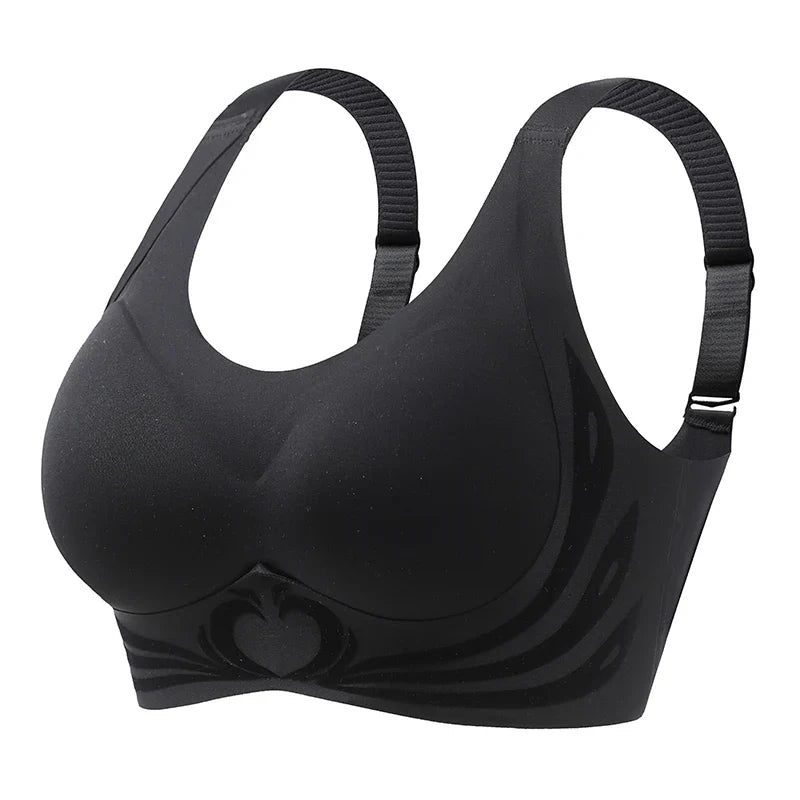 Sexy Lifting Seamless Underwear Women's Small Breasts Gathering No Steel Ring Bh Upper Holder Breast Adjustable Ladies Bra M-6XL