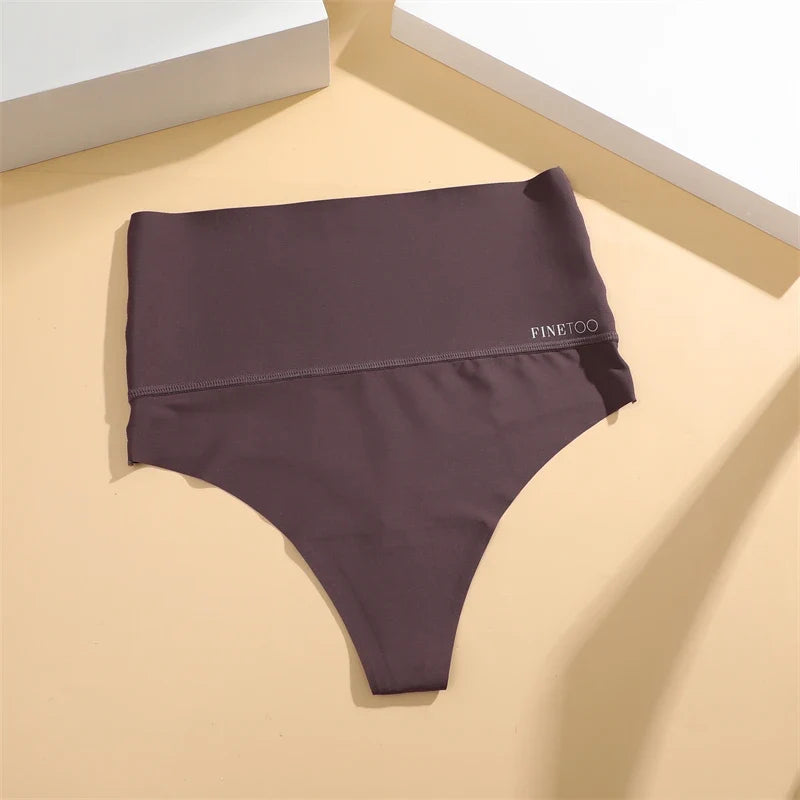 Women Seamless Bodysuit Bikini High WaistShapewear Tummy Control T-Back Thongs Female Slimming Waist Trainer Underwear G-string
