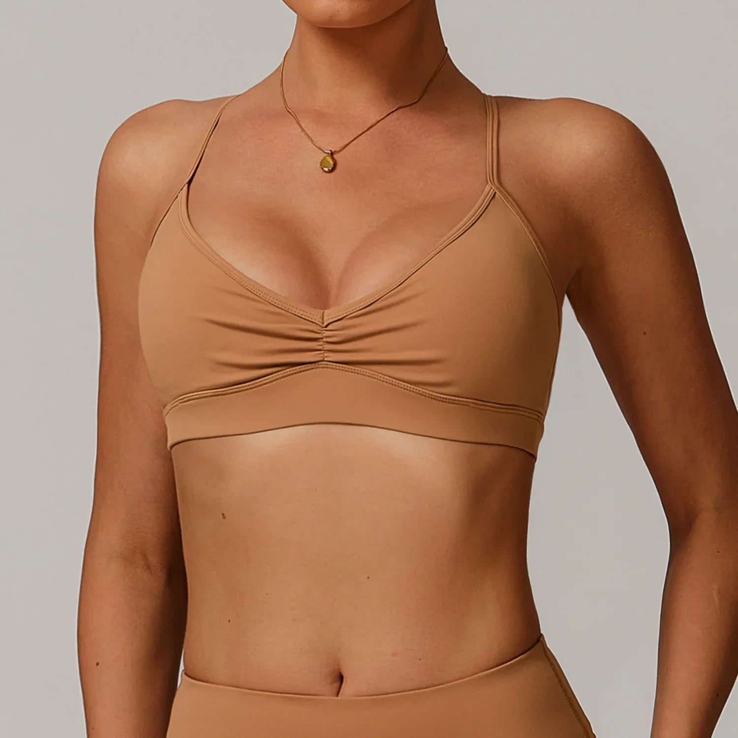 Gym Underwear Women Sport Bras Sports Bra Anti-sweat Breathable Yoga Bra Shockproof Crop Top Fitness Top Push Up Workout Tops