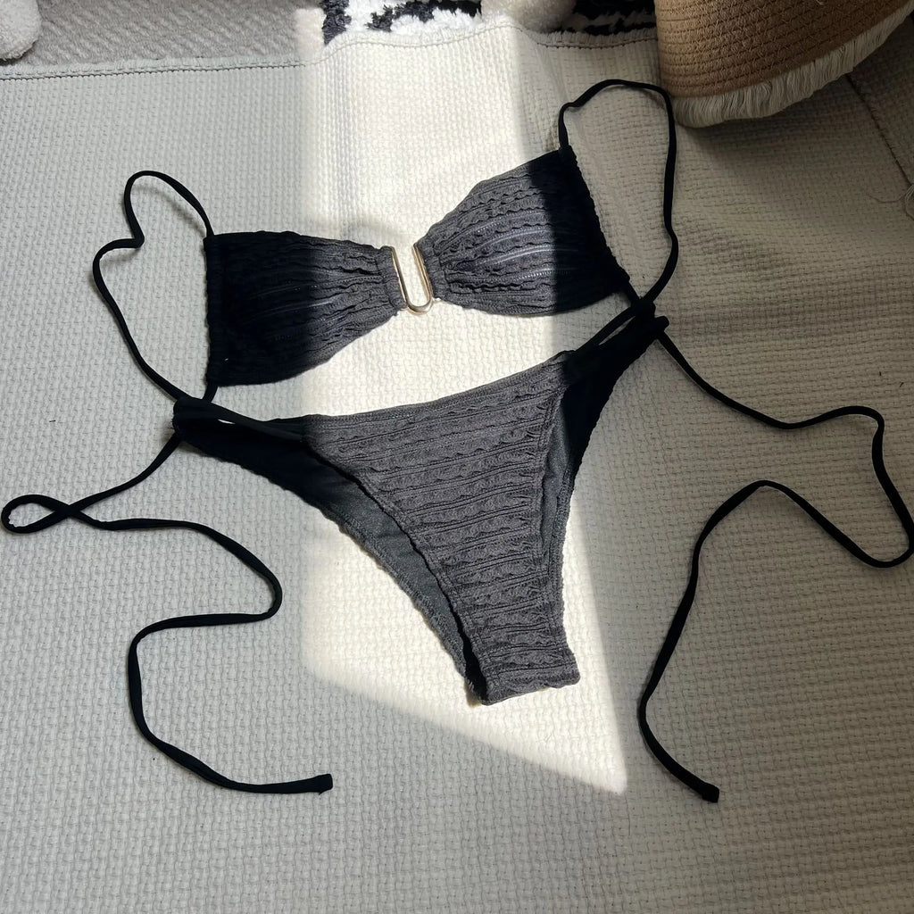 2026 New Sexy Bikinis Swimsuits Women's Swimwear Push Up Female Beach Swim Wear Bathing Suits Brazilian Bikini Set Pool Bather